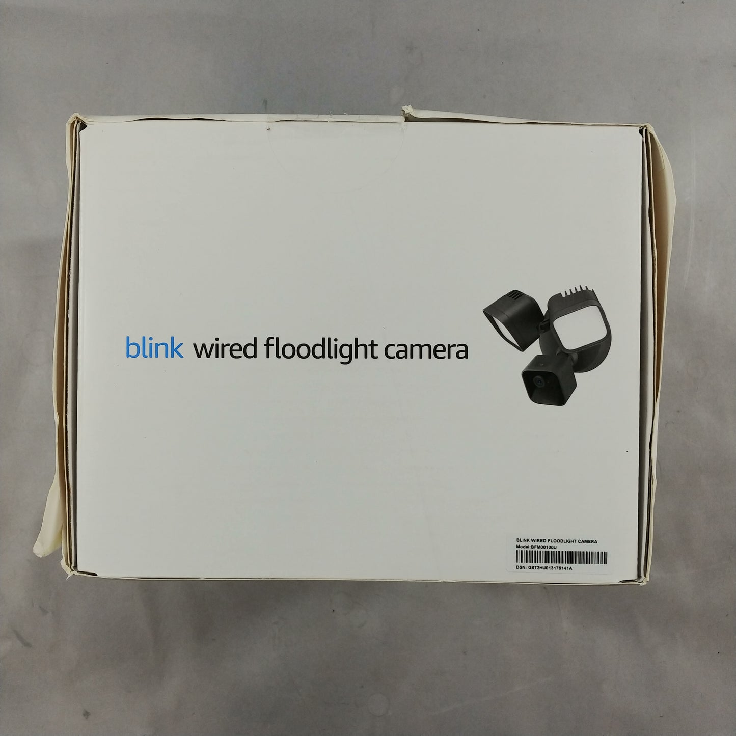 New Amazon blink wired floodlight camera Home Security Camera Black BFM00100U