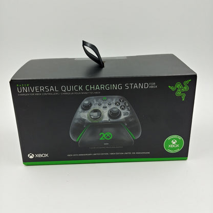 New Microsoft Xbox One Wireless Controller 20th anniversary 1914 w/ Razer Charging Stand