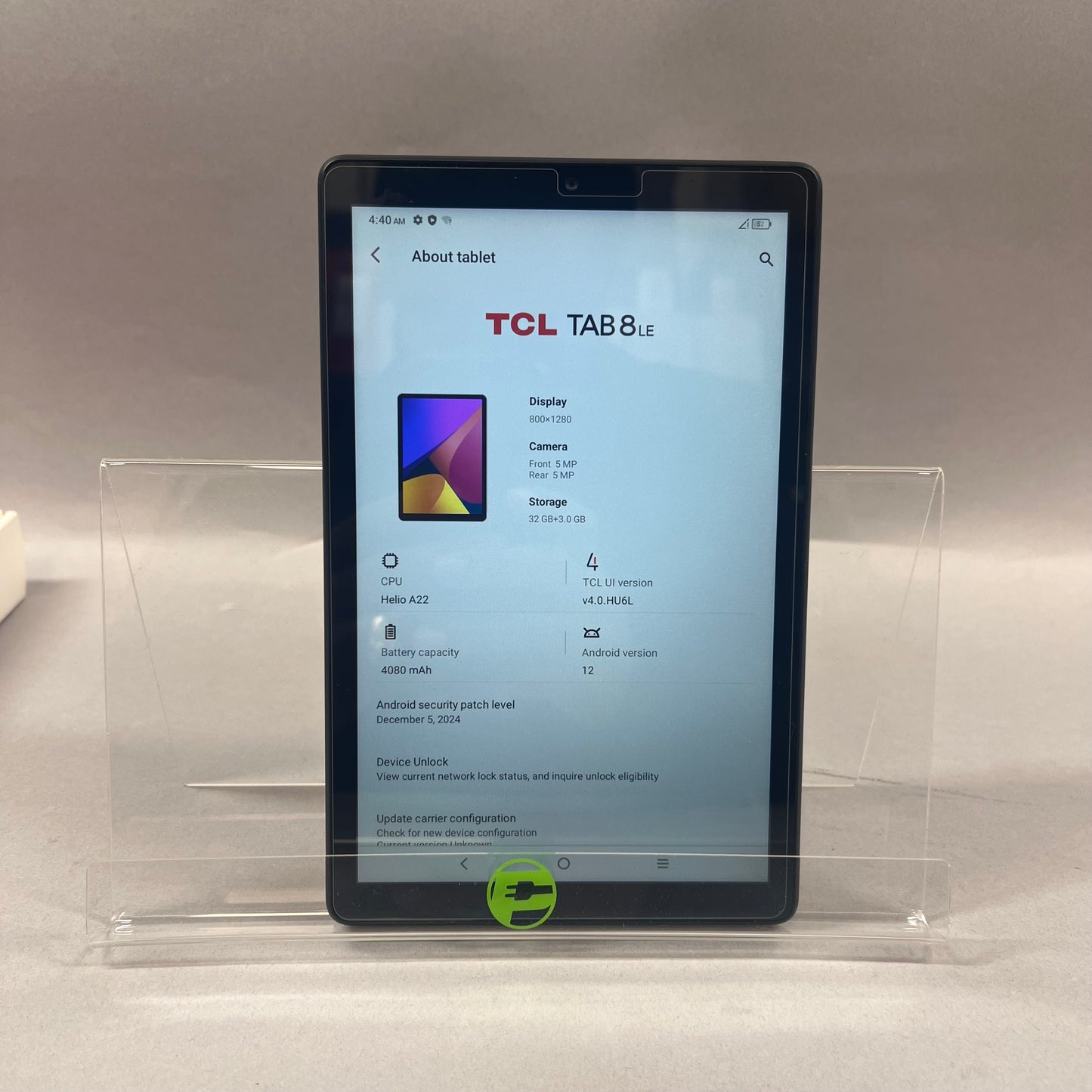 TCL Tab 8 LE Android Tablet 9137W