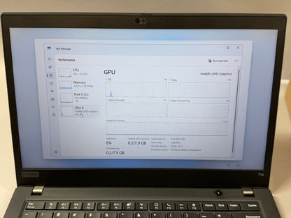 Lenovo ThinkPad T14 Gen 2 14" i5-10310U 2.2GHz 16GB RAM 512GB SSD