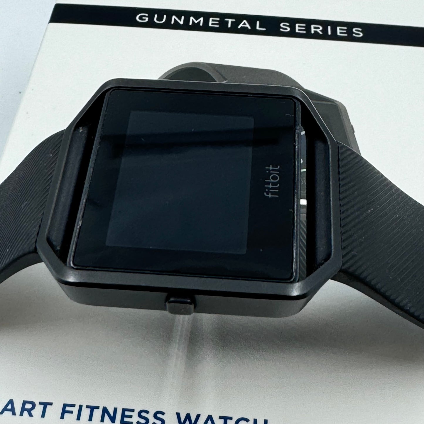 Fitbit Blaze Gunmetal Series Smart Fitness Watch Black/Silver 280-0218-02 A