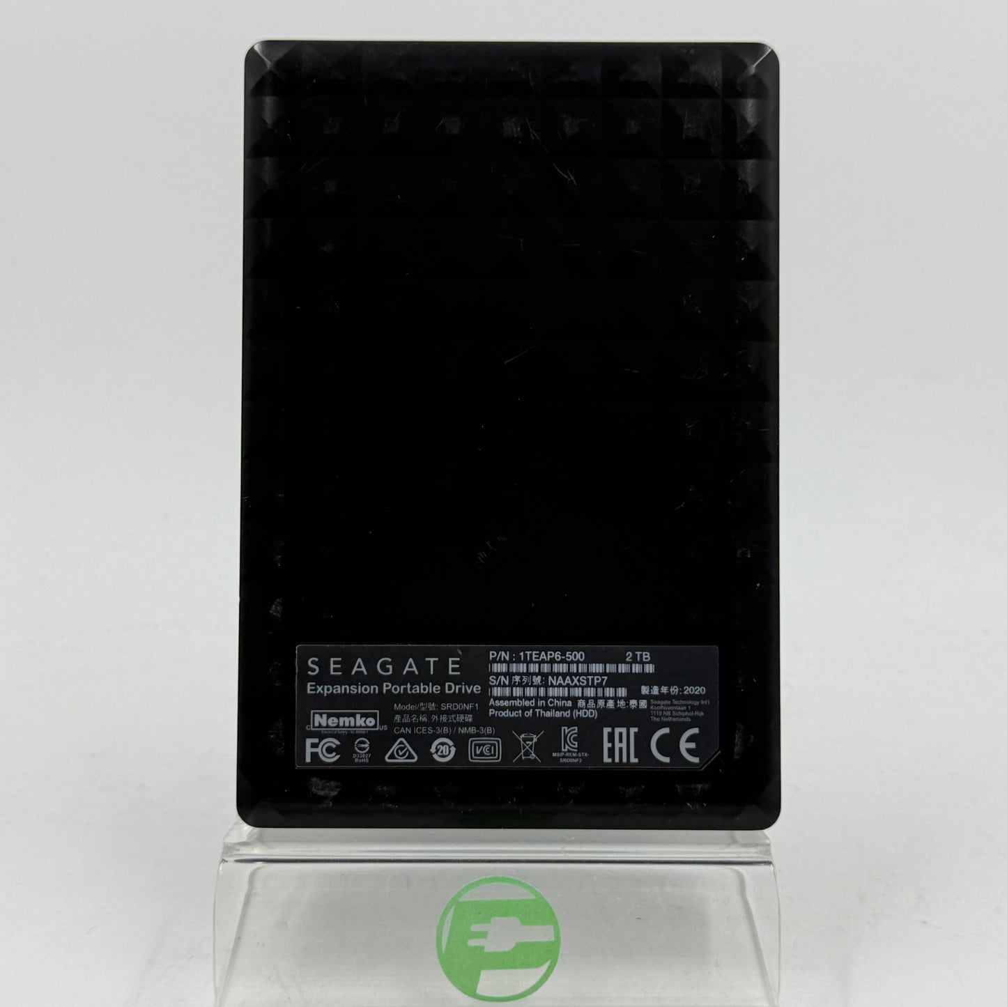 Seagate Nemko External Hard Drive 2TB