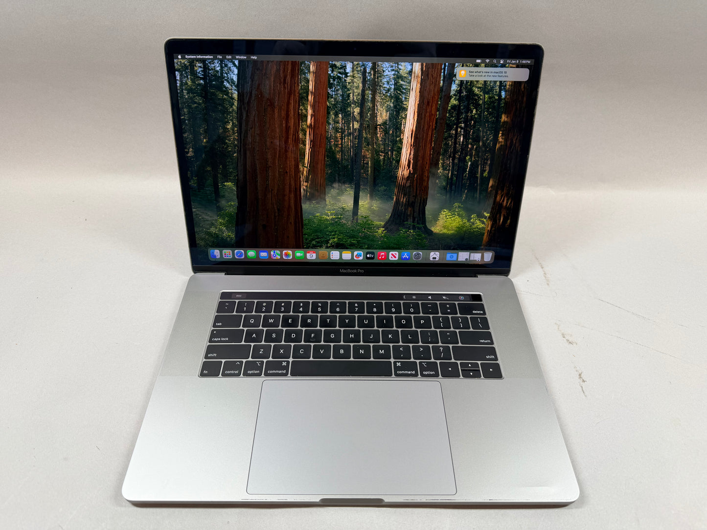 2018 Apple MacBook Pro 15" i7 2.6GHz 32GB RAM 512GB SSD Space Gray A1990