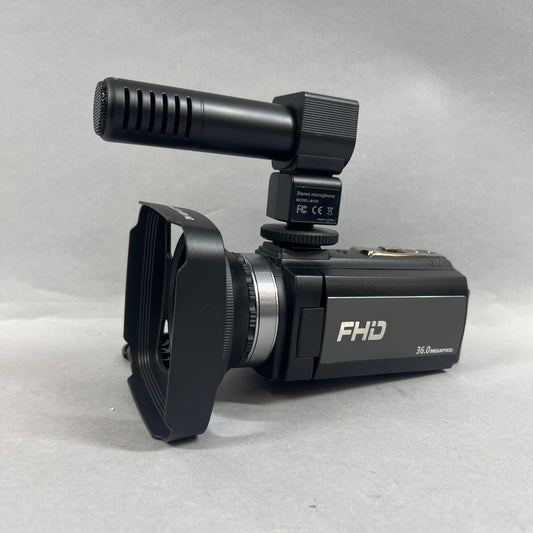 FHD DV 037 HD Camcorder HDV-2054LTRM UNTESTED No Charger