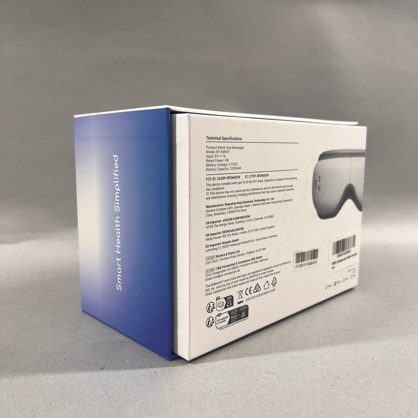 New Renpho Eyeris1 Eye Massager  RF-EM001