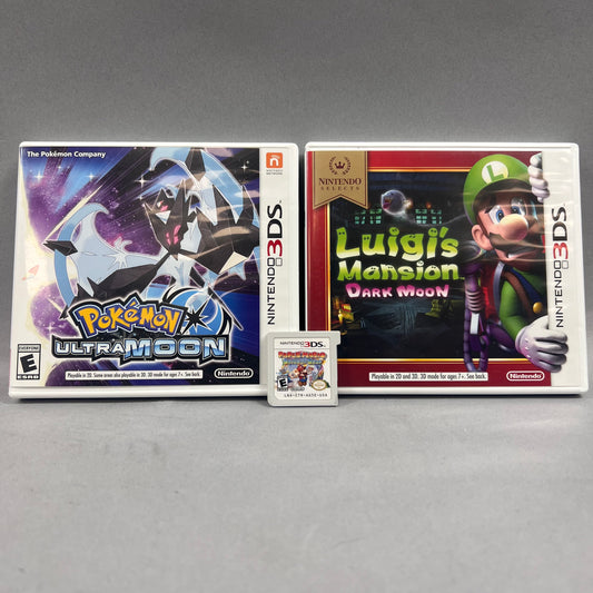 Lot of 3 Nintendo 3DS Games