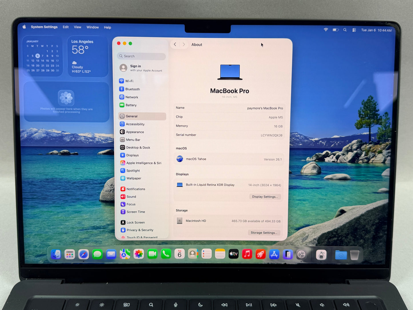 2025 Apple MacBook Pro 14" M5 1.5GHz 16GB RAM 128GB SSD Silver A3434