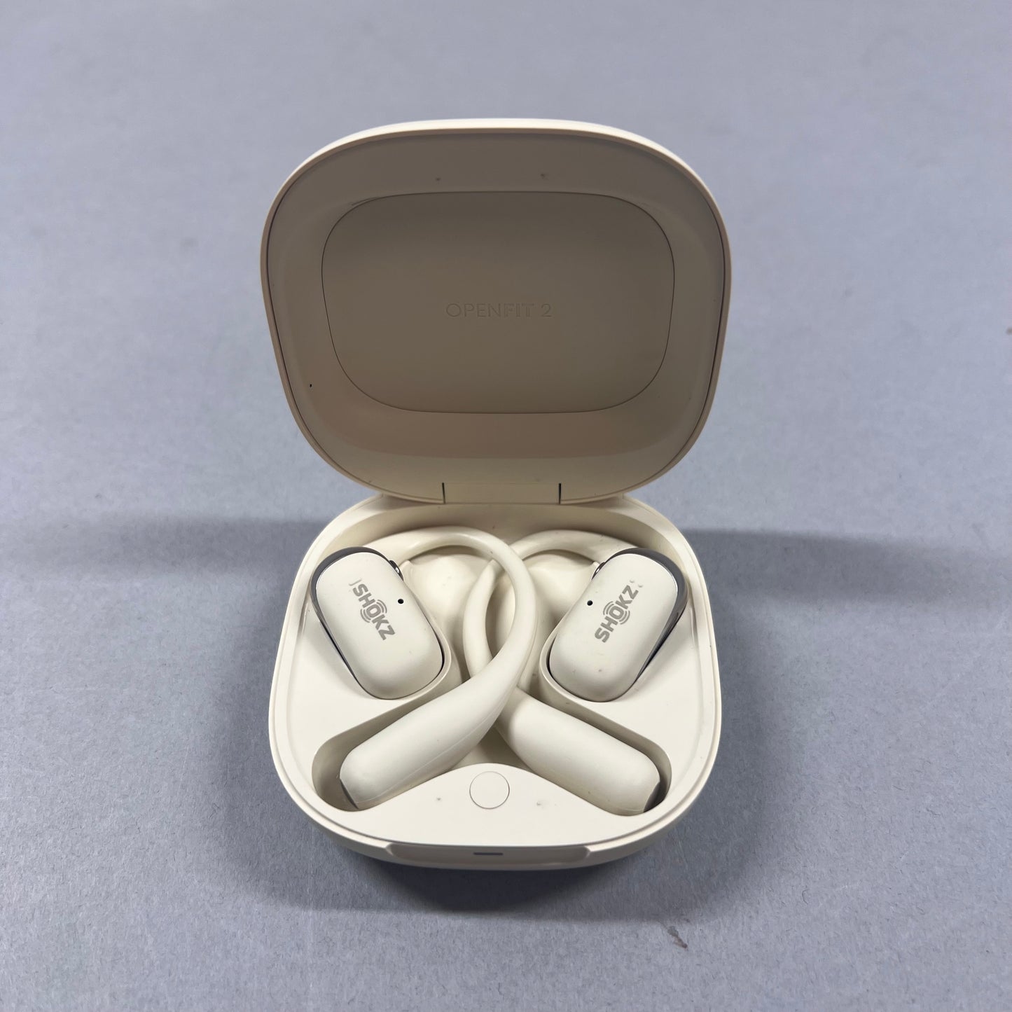 Shokz Openfit 2 Wireless On-Ear Bluetooth Headphones Black/Beige T920