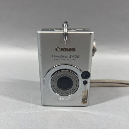Canon PowerShot S400 4.0MP Compact Camera UNTESTED No Charger