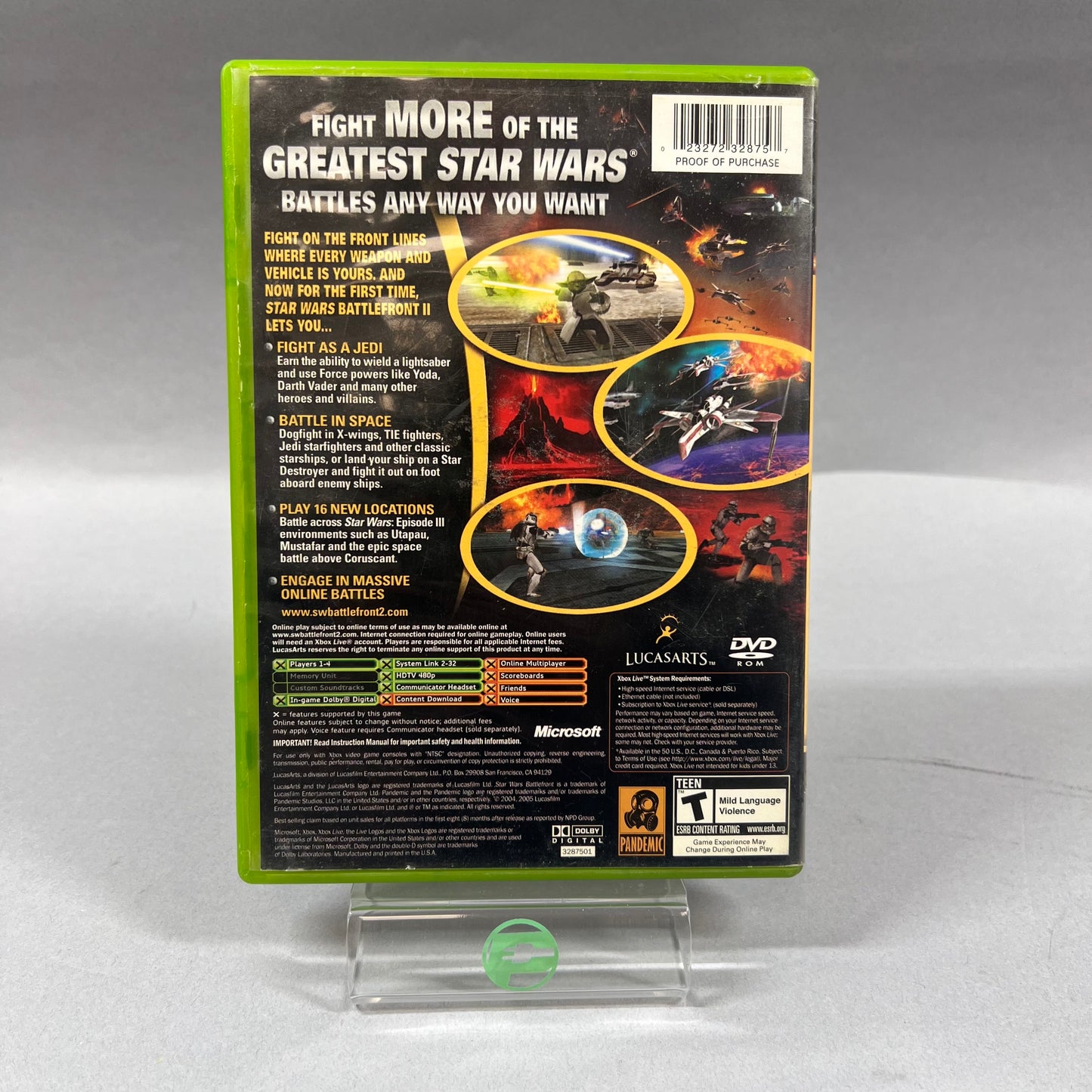 Star Wars Battlefront 2 (Microsoft Xbox, 2004)