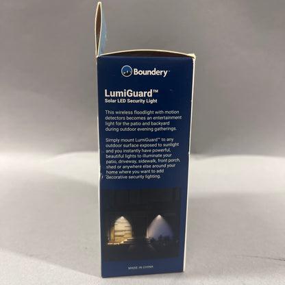 New LumiGuard Solar Powered LED Wall Light