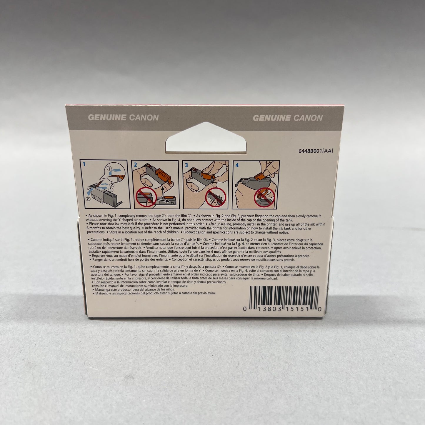 New Canon Pixma Ink Cartridge 6448B001