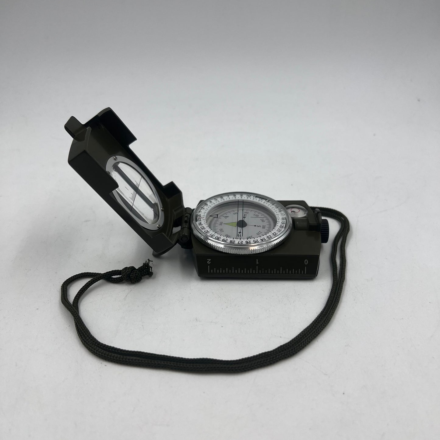 Outdoor Survival Compass Multifunctional Map Sighting Lensatic Compass Lexbo