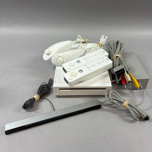 Nintendo Wii Video Game Console Only RVL-001 White