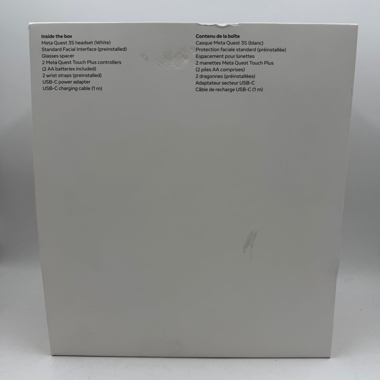 Meta Quest 3S 128GB Standalone All-in-One VR Headset MQL93LL/A