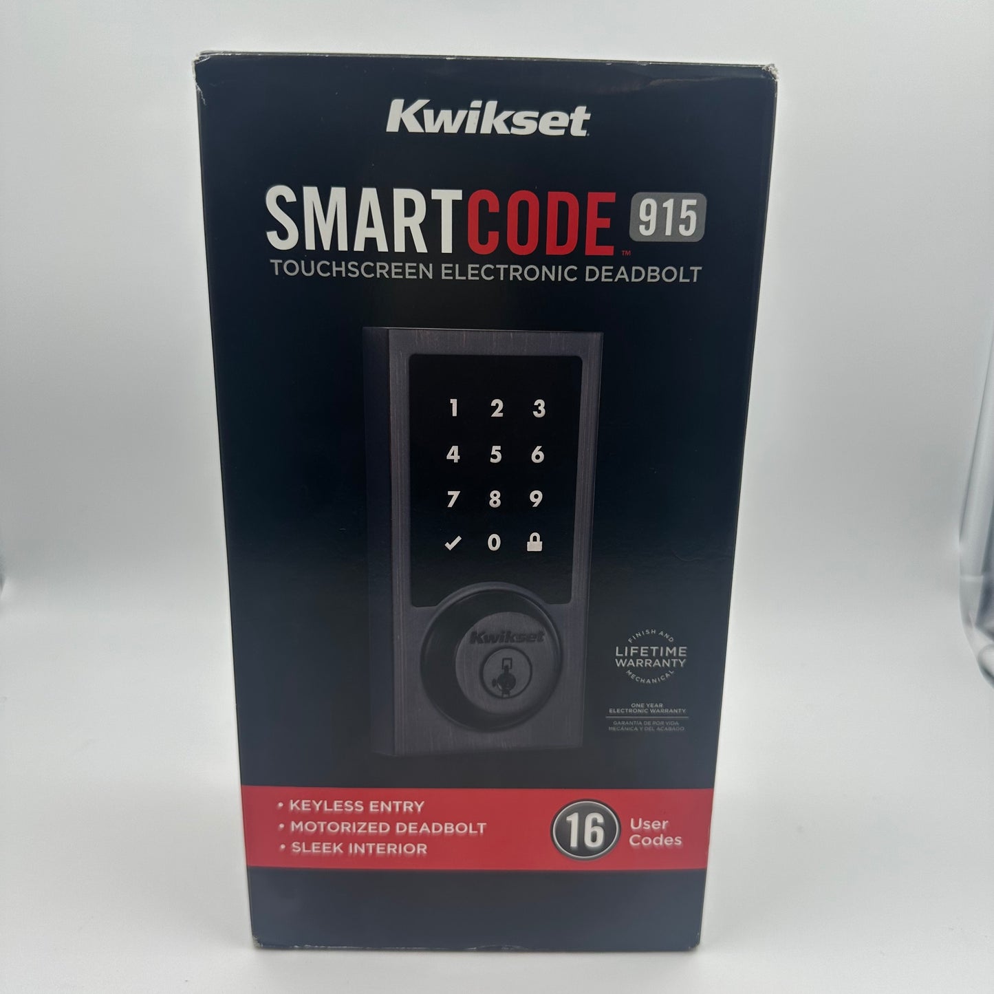 Kwikset SmartCode 915 Electronic Deadbolt