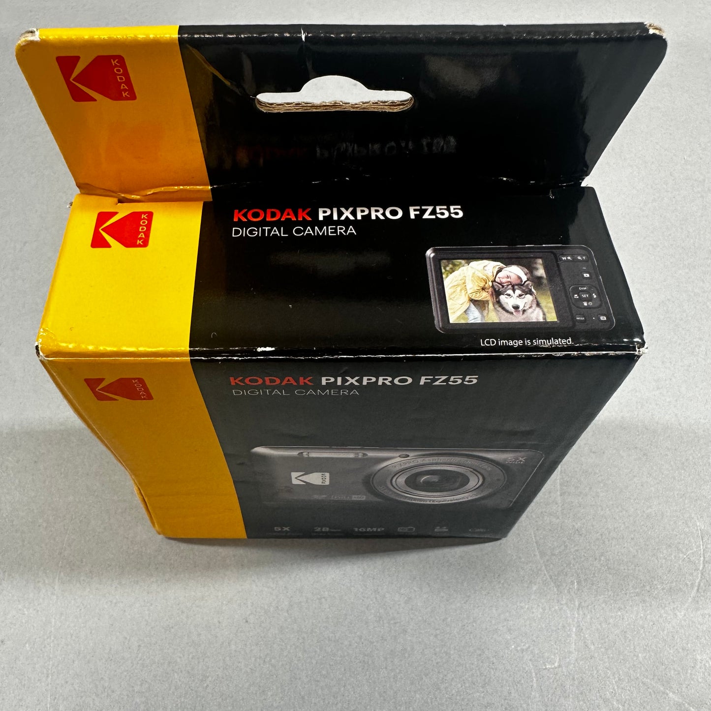 New Kodak PIXPRO FZ55 16.0MP Digital Camera 200 Shutter Count