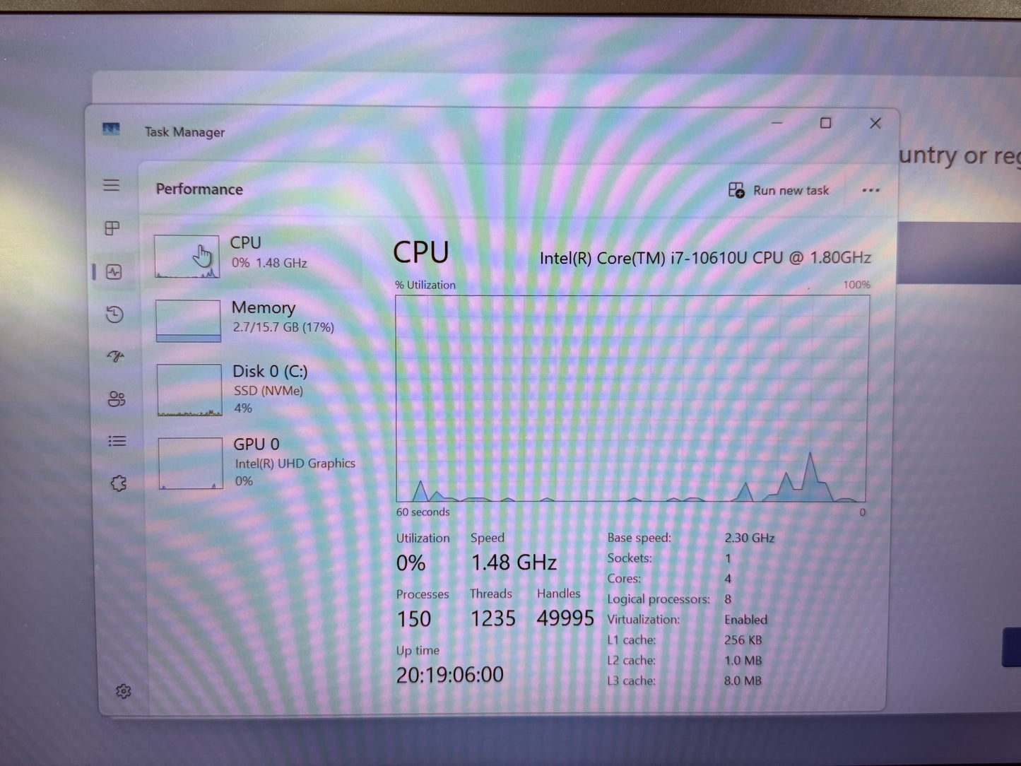 Lenovo Thinkpad JVHFC1 14" i7-10610U 4.9GHz 16GB RAM 512GB SSD