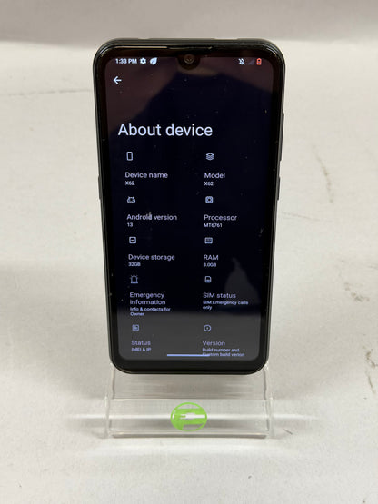 Factory Unlocked Dialn X62 32GB Black