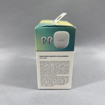 New Bose QuietComfort Ultra In-Ear Noise Cancelling Bluetooth Earbuds White 