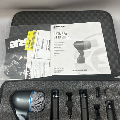 Shure Beta 52A 20-10.000 MHz Wireless Microphone 52a e.g, with extras