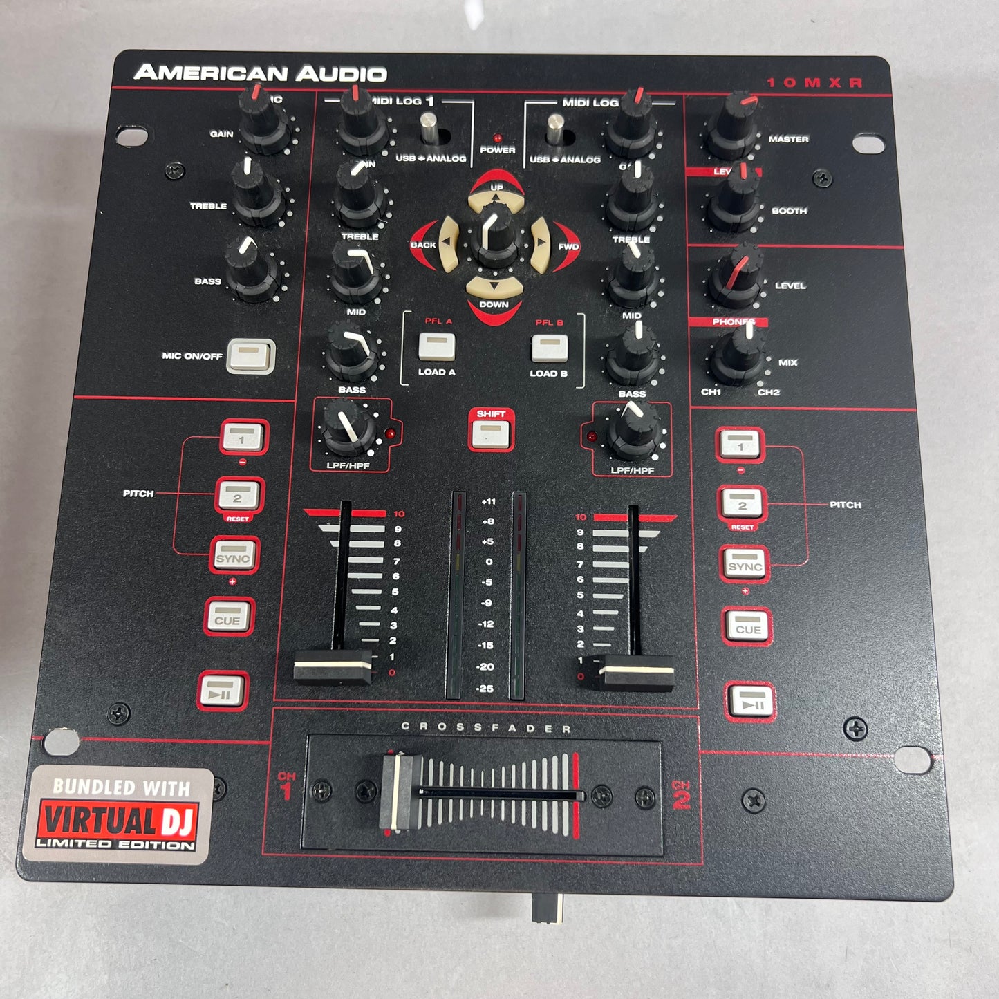 American Audio 10 MXR 2-Channel DJ Mixer