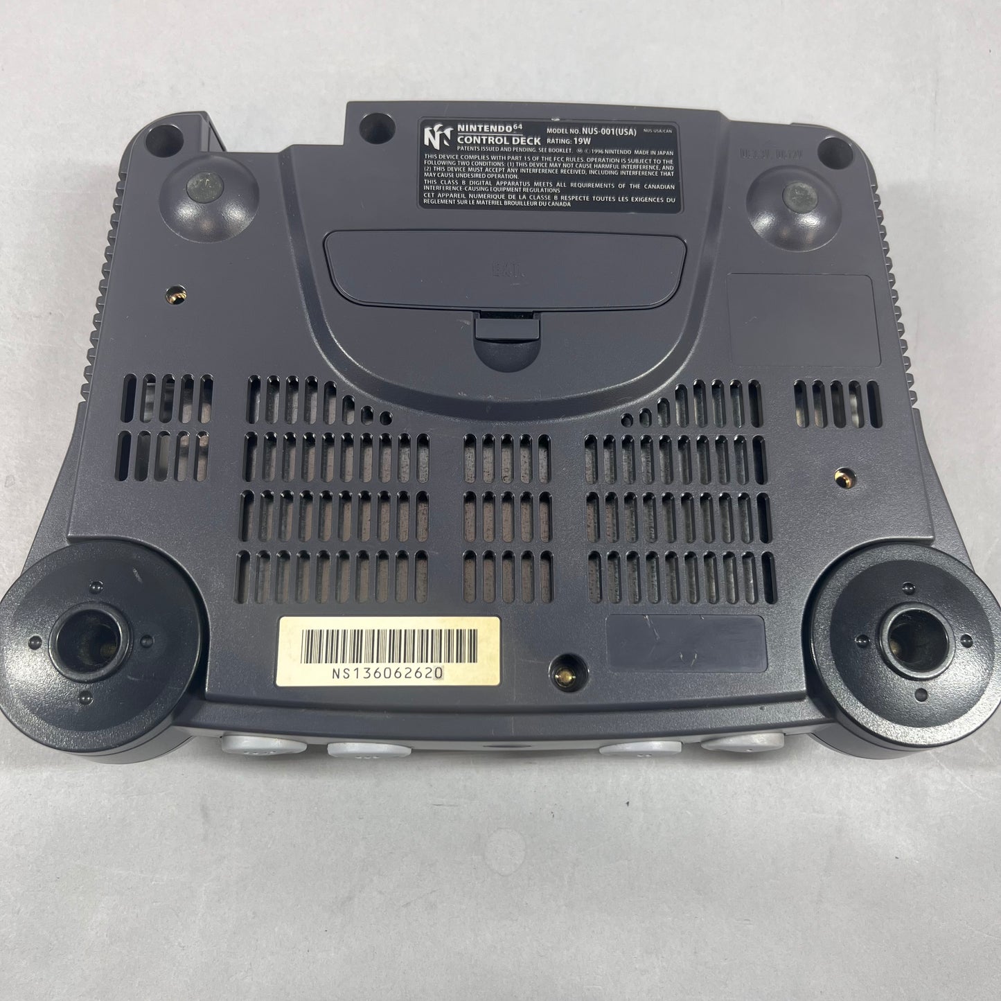 Nintendo 64 N64 Video Game Console NUS-001 Grape Purple UNTESTED