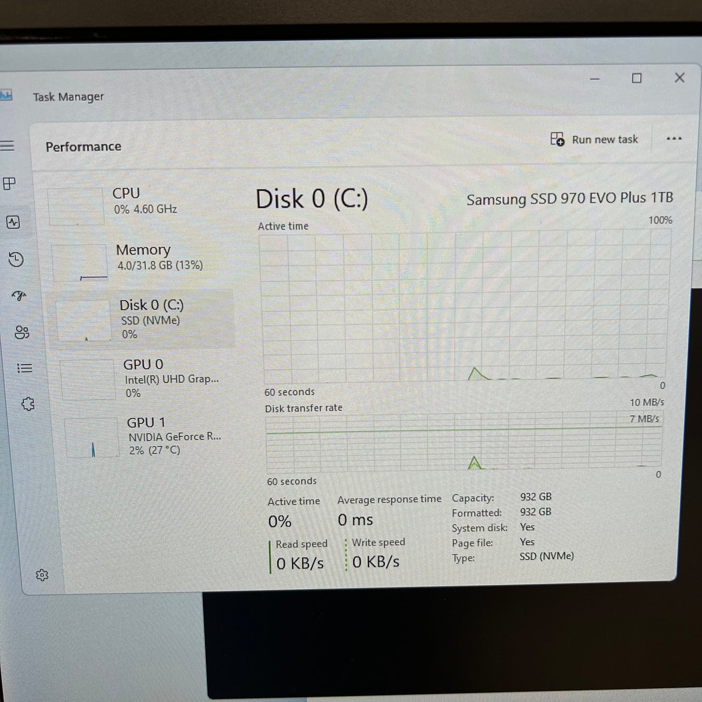 NZXT i-Series i5-12600k 3.70GHz 32GB RAM 1TB SSD Nvidia GeForce RTX 3060 Ti