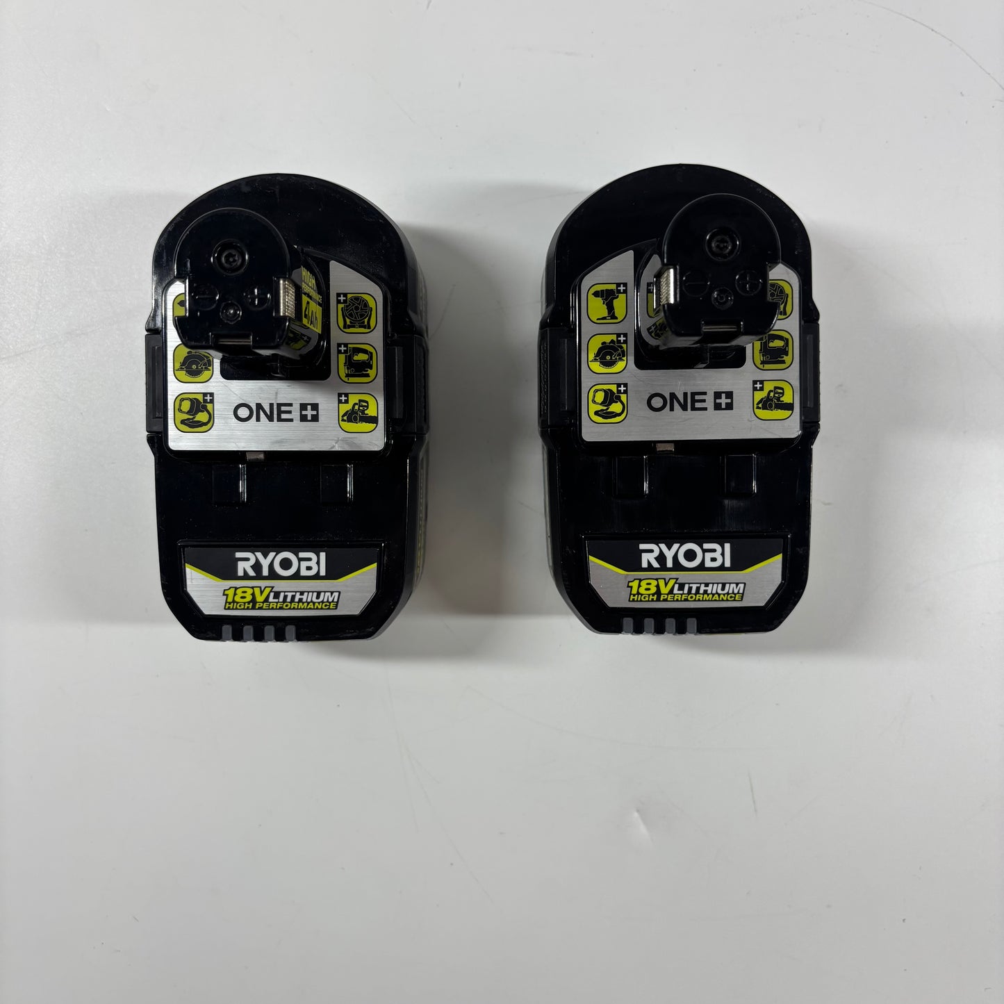 Lot of 2 Ryobi PBP004 18V Lithium-Ion Battery