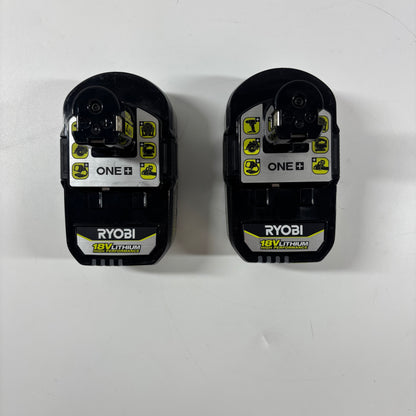 Lot of 2 Ryobi PBP004 18V Lithium-Ion Battery