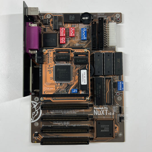 Monotech NuXT v2.0 MicroATX Turbo XT 8088 10MHz 832K XT-IDE Multi-IO SVGA Motherboard