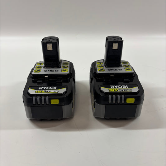Lot of 2 Ryobi PBP004 18V Lithium-Ion Battery
