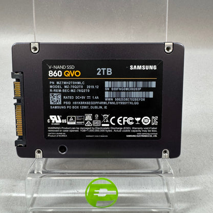 Samsung 2.5" 860 QVO 2TB M.2 NVMe Gen 3.0 x 4 SSD MZ-76Q2T0