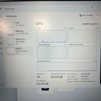 Lenovo IdeaPad PF9XB5406093 16" Core 5 210H 2.2GHz 16GB RAM 1TB SSD