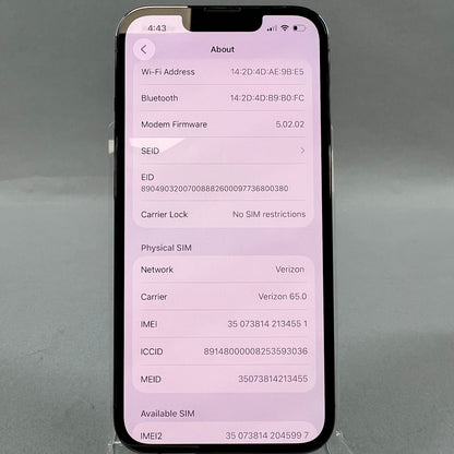 Broken Factory Unlocked Apple iPhone 13 Pro 128GB Graphite MLR23LL/A