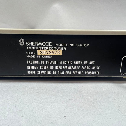 Sherwood S-41 CP Stereo Tuner