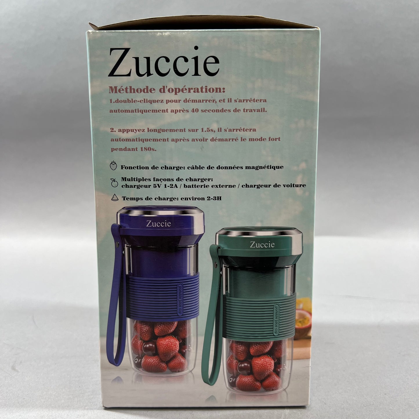 New Zuccie Portable Blender White