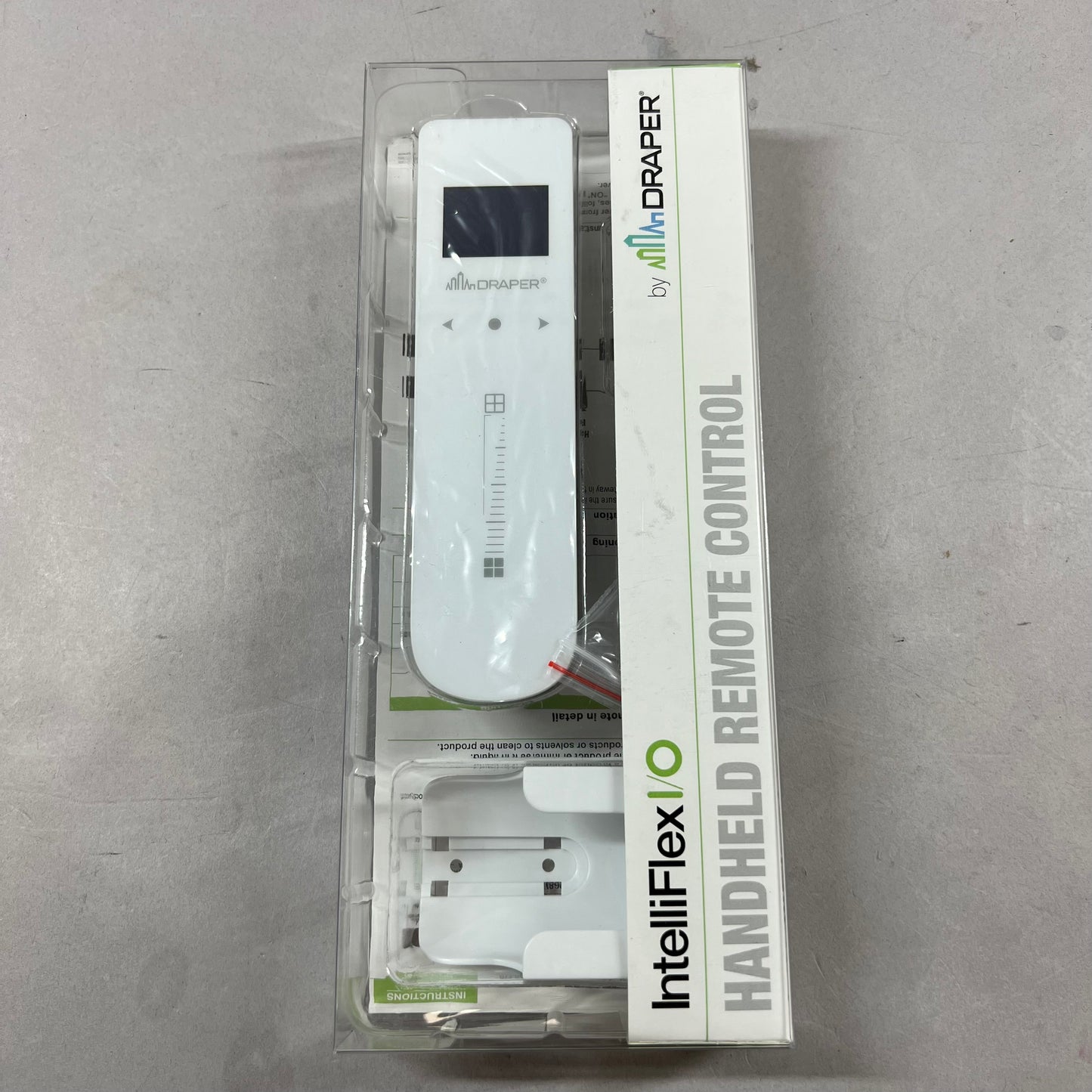 New Draper Intelliflex I/O Remote for Motorized Roller Shades C156.270