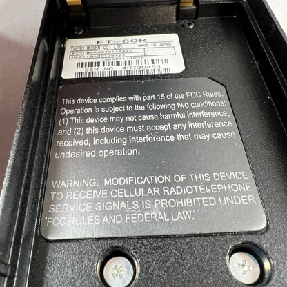 Yaesu FT-60 FM Transceiver