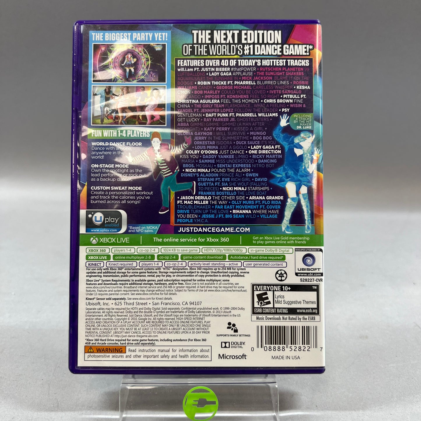 Used Xbox 360 Kinect and Games Bundle