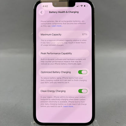 Broken Factory Unlocked Apple iPhone 13 Pro 128GB Graphite MLR23LL/A