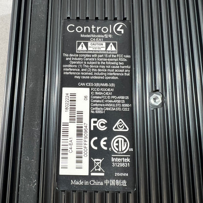 Control4 C4-EA1 Entertainment Automation Controller