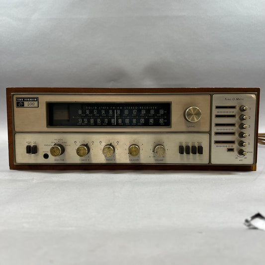 The Fisher 400-T AM-FM Stereo Receiver