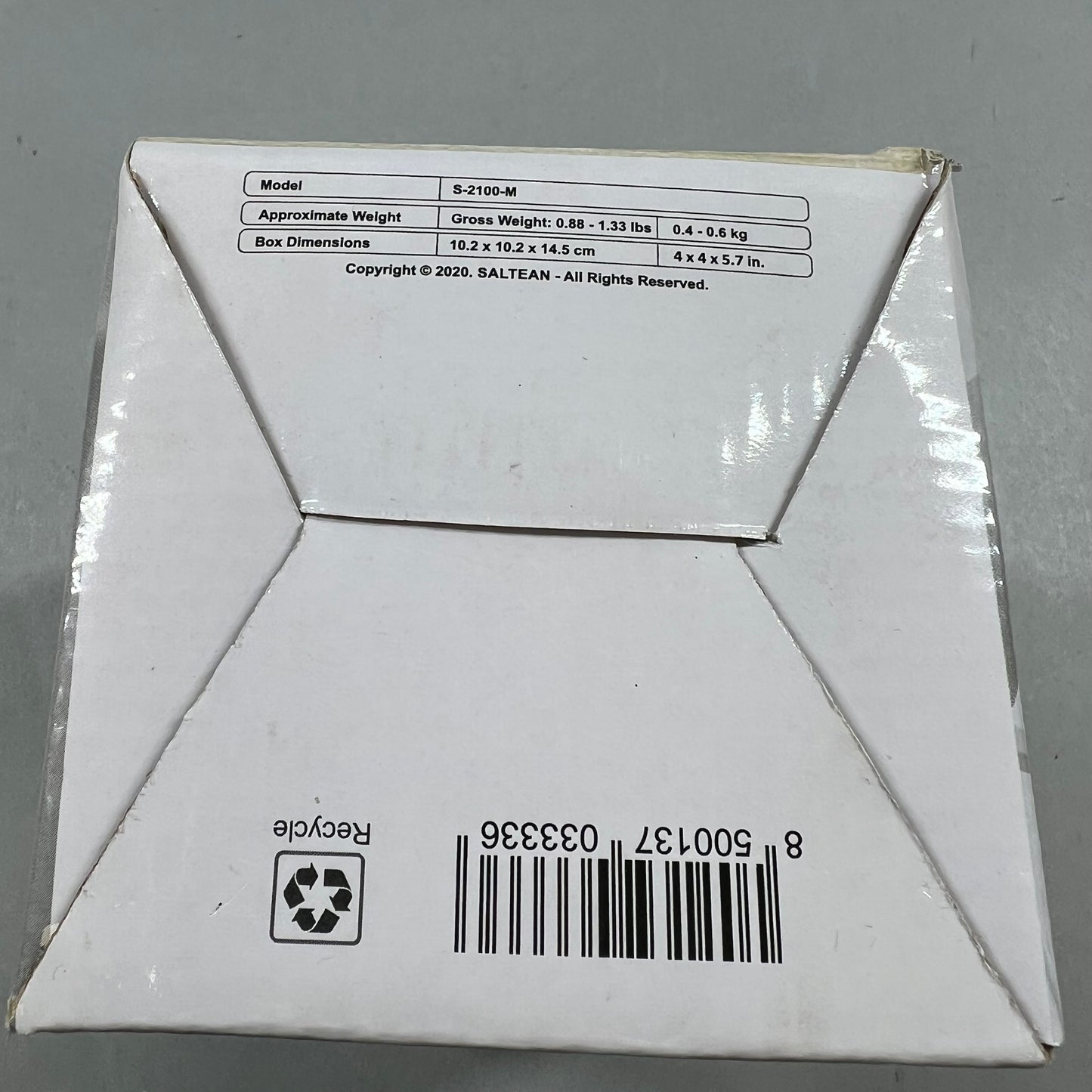 Open Box Saltean Color-Changing Himalayan Salt Lamp S-2100-M