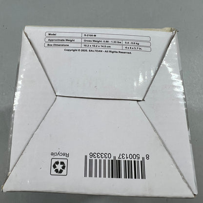 Open Box Saltean Color-Changing Himalayan Salt Lamp S-2100-M