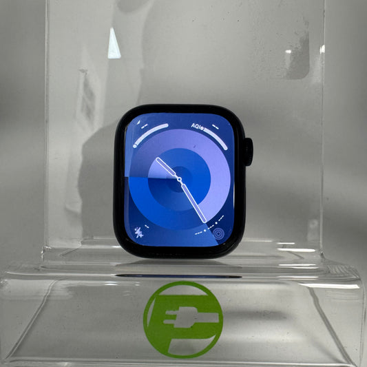 Unlocked Apple Watch Series 9 41MM Black Aluminum MRHR3LL/A (NO BAND)