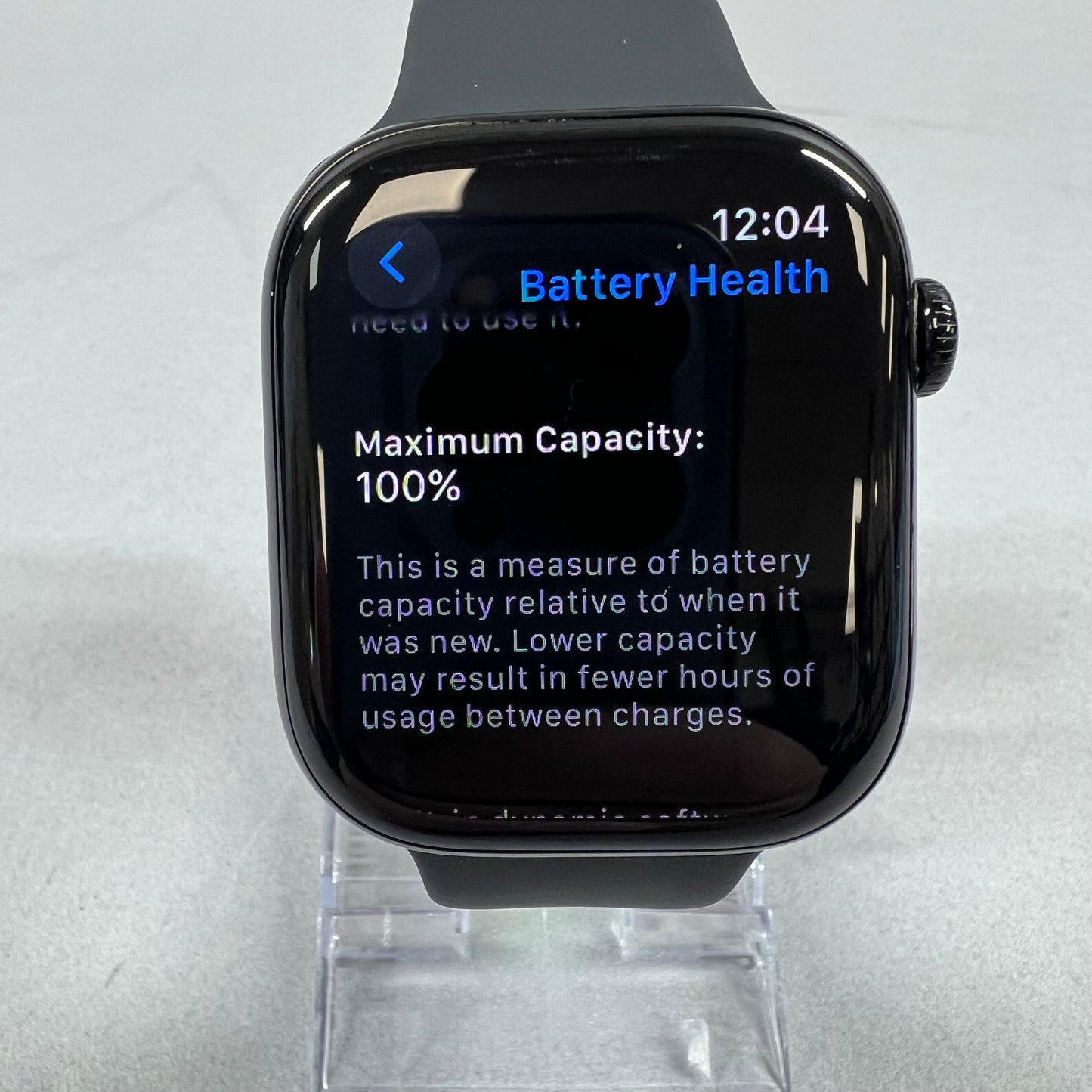 Unlocked Apple Watch Series 10 46MM Jet Black Aluminum MWY43LW/A