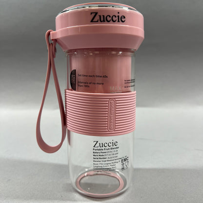 New Zuccie Portable Fruit Blender Pink