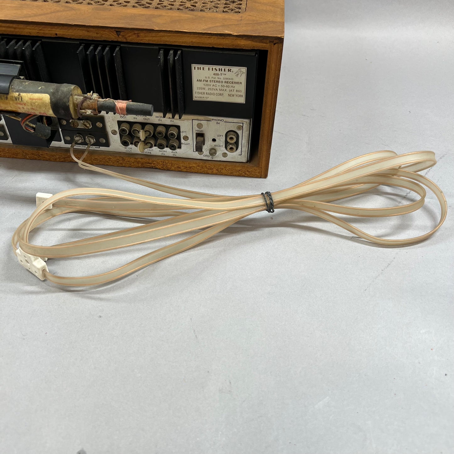 The Fisher 400-T AM-FM Stereo Receiver