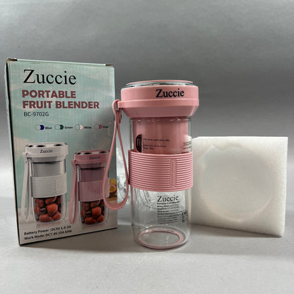 New Zuccie Portable Fruit Blender Pink